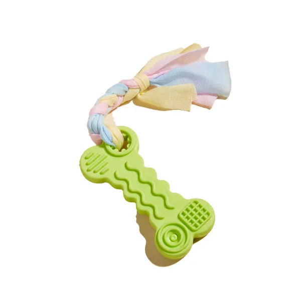 Tatrapet Гумена играчка коска со јаже 20×4цм