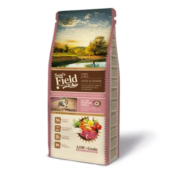 Sam’s Field Light and Senior со јагнешко и ориз 13kg
