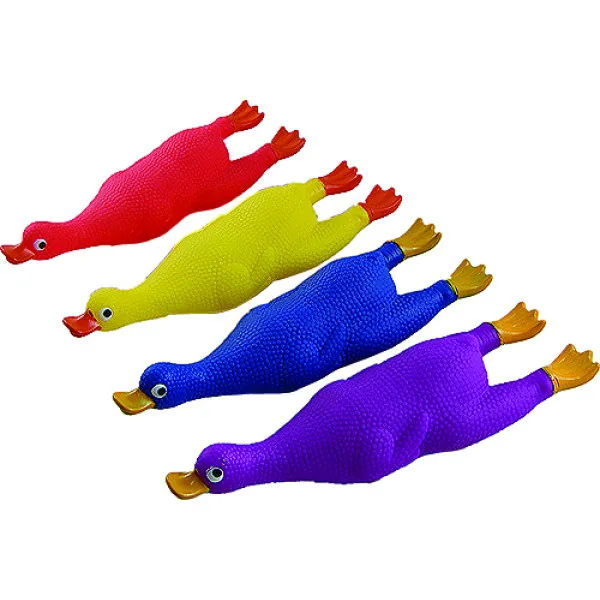 Tatrapet Играчка винил патка со свирка 28,5цм
