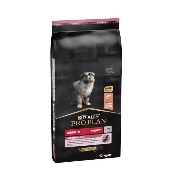 Purina Pro Plan Medium Puppy Sensitive со лосос