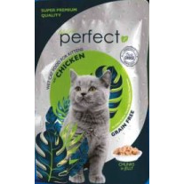Perfect Пауч kitten без житарици Пилешко 85g