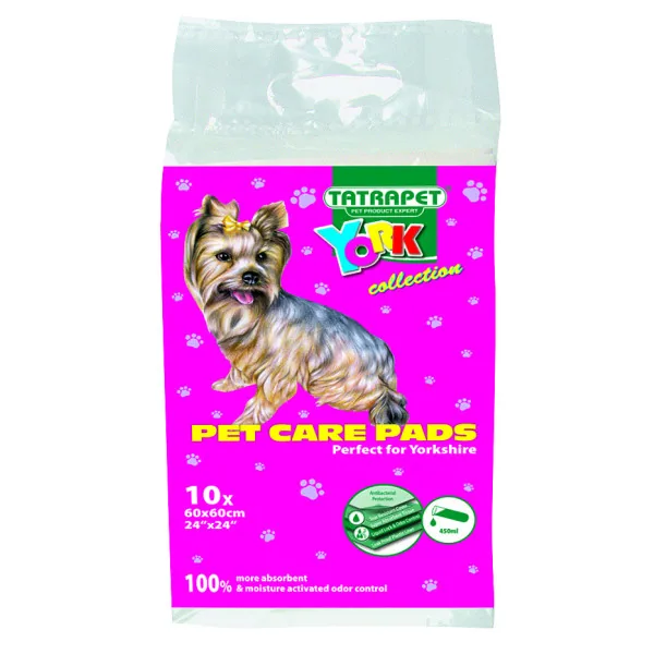 Tatrapet York Пелени за кучиња 60х60цм / 10пар