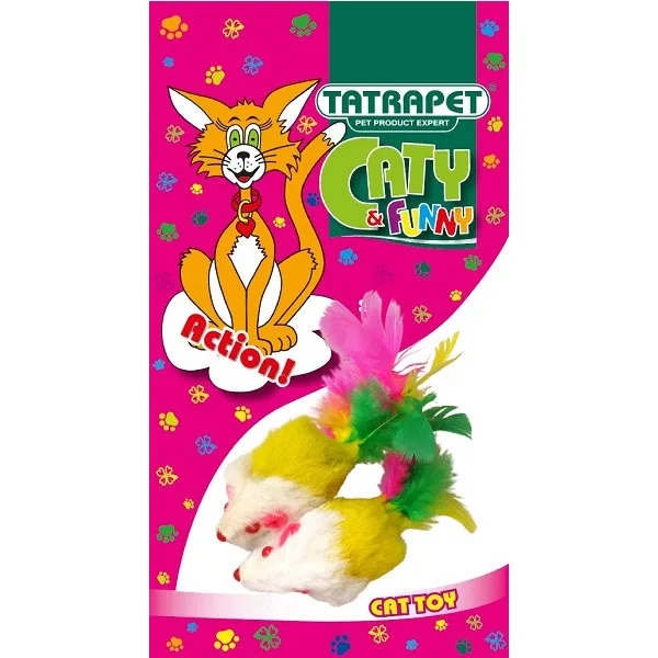 Tatrapet Играчка за мачка глувчиња 6-10цм/2