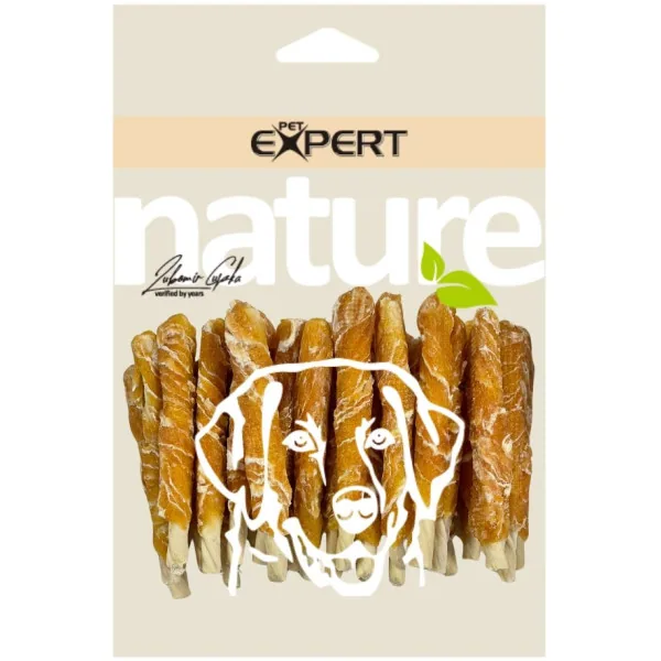 Pet Expert Nature Стапче од говедска кожа и пилешко 500g