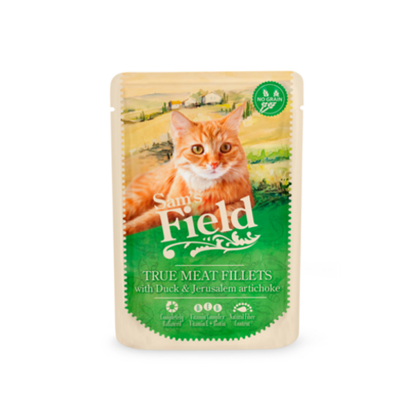 Sam’s Field Cat pouch со патка и ерусалемска артичока