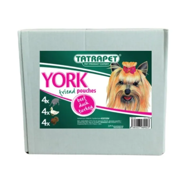 Tatrapet Пауч за куче со мисирка ,говедско и патка 12х100г
